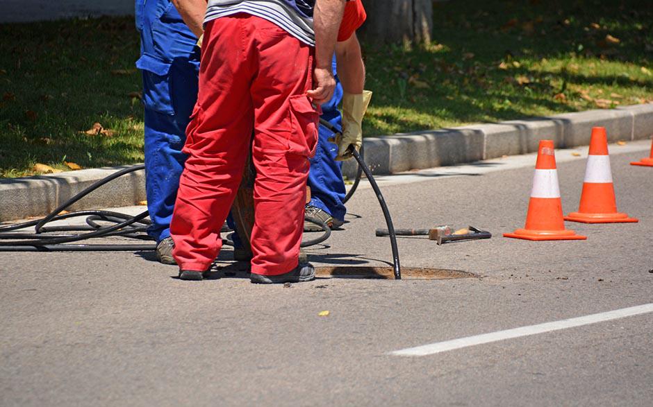 canalisation egout Goussainville