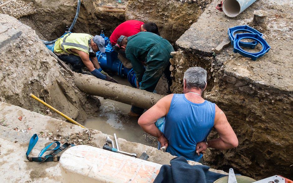 canalisation egout Goussainville